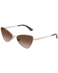 Jimmy Choo - Eyewear Cat-Eye Frame Sunglasses - Lyst