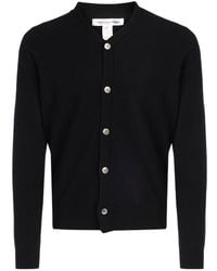 Comme des Garçons - Logo Knitted Cardigan - Lyst