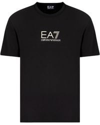EA7 - Short-Sleeved T-Shirt - Lyst