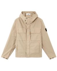 Stone Island - Hooded Field Jacket - Lyst