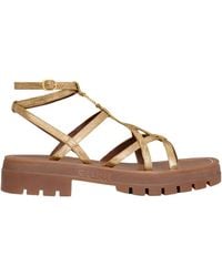 Celine - Clea Triomphe Strappy Sandal - Lyst