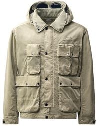 C.P. Company - Pocket Detailed Hooded Jacket - Lyst