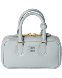 Miu Miu - Arcadie Leather Mini-Bag - Lyst