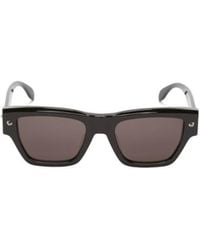 McQueen - Eyewear Rectangular Frame Sunglasses - Lyst