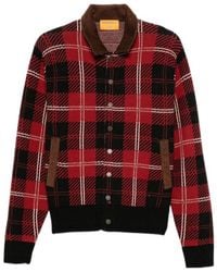 Guest In Residence - Checked Knit Jacket - Lyst