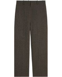 Phoebe Philo - Slim-Fit Wool Houndstooth Trousers - Lyst