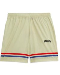 Barrow - Logo Printed Knee-Length Shorts - Lyst