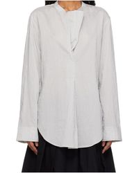 Studio Nicholson - Long Sleeve Shirt - Lyst