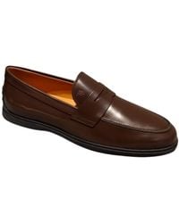 Tod's - Round Toe Loafers - Lyst