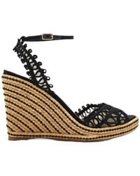 Aquazzura - Kahlo 105 Wedge Sandals - Lyst