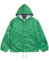 Stussy - Hooded Drawstring Jacket - Lyst
