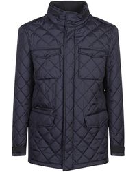 Herno - Quilted Flap-Pocket Puffer Jacket - Lyst