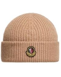 Moncler - Wool And Cashmere Beanie - Lyst