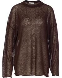 Haikure - Crew Neck Long Sleeve Sweater - Lyst