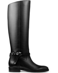 Jimmy Choo - Lawton Flat Knee-High Boots - Lyst