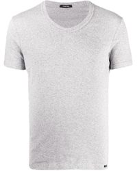 Tom Ford - V-Neck Jersey T-Shirt - Lyst