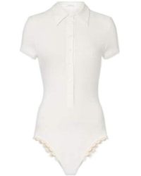 Magda Butrym - Short-Sleeved Jumpsuit - Lyst