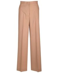 Fabiana Filippi - Pleated Zipper Casual Pants - Lyst