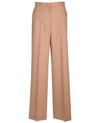 Fabiana Filippi - Pleated Zipper Casual Pants - Lyst