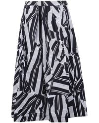 Dries Van Noten - "Soni" Midi Skirt - Lyst