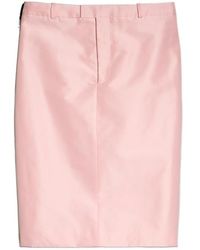 Gucci - Silk Faille Skirt - Lyst