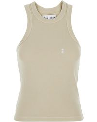 ICON DENIM - Luna Ribbed Tank Top - Lyst