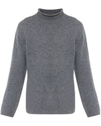 Lisa Yang - Sylvan High-Neck Ribbed Sweater - Lyst