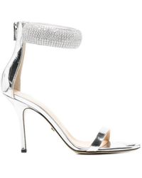Mach & Mach - Round-Toe High-Heeled Sandals - Lyst