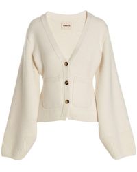 KHAITE - The Scarlet Knitted Cardigan - Lyst