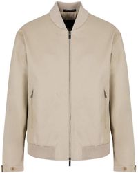 Emporio Armani - Solid Color Casual Jacket - Lyst