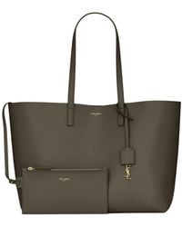 Saint Laurent - Shopping Leather - Lyst