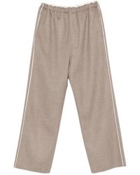 Carven - Elastic Waist Casual Pants - Lyst