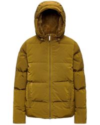 K-Way - Quilted Hooded Short Down Jacket - Lyst