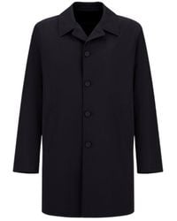 Herno - Buttoned Coat - Lyst