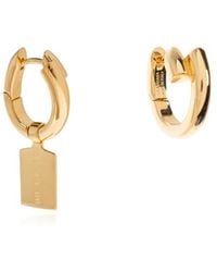 Balenciaga - Asymmetrical Shape Earrings - Lyst
