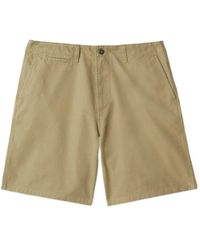 Burberry - Cotton-Twill Bermuda Shorts - Lyst