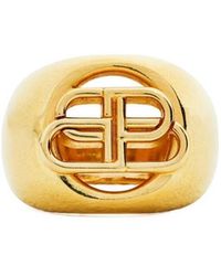 Balenciaga - Signet Ring - Lyst