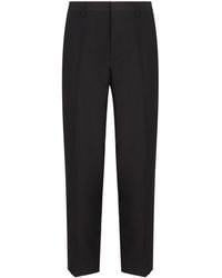 Dries Van Noten - Straight Leg Tailored Pants - Lyst