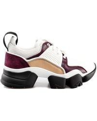 Givenchy - Piped Jaw Casual Sneakers - Lyst