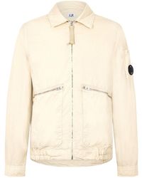 C.P. Company - Zip-Up Shirt Jacket With Collar - Lyst