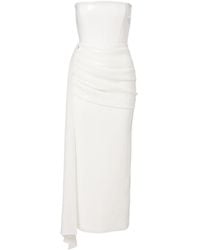 Alex Perry - Bridal Sequined Strapless Bustier Gown - Lyst