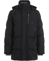 Paul Smith - High-Neck Hooded Down Coat - Lyst