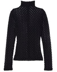 Rohe - Long-Sleeved Semi-Transparent Top - Lyst
