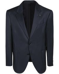 Lardini - Single-Breasted Tailored Blazer - Lyst