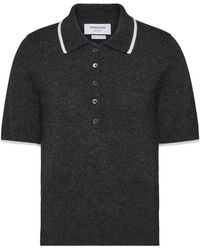 Thom Browne - Intarsia-Number Polo Shirt - Lyst