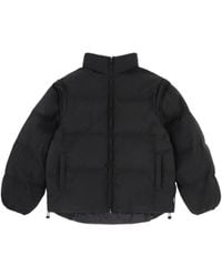 MM6 by Maison Margiela - Zip-Up Padded Bomber Jacket - Lyst
