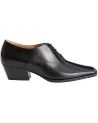 Jil Sander - Becky Heeled Oxford Shoes - Lyst