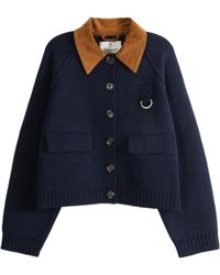 Barbour - Alverstone Knitted Cardigan - Lyst