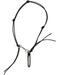 Our Legacy - Super Slim Ladon Cord Necklace - Lyst