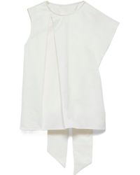 JW Anderson - Jw Anderson Sculptural Sleeveless Top - Lyst